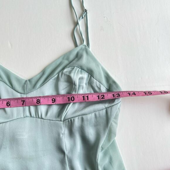 Intimately Free People City Cool Midi Slip Dress Size XS Ice Blue - Picture 12 of 14